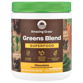 Greens Blend, Superfood, Chocolate, 8.5 oz (240 g)