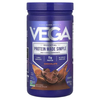 Essential Protein Made Simple, Plant-Based Protein, Chocolate, 9.6 oz (271 g)