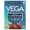 Organic Plant-Based Protein, Premium All-In-One Nutrition, Chocolate, 10 Packs, 1.5 oz (42 g) Each