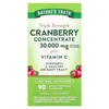 Cranberry Concentrate Plus Vitamin C, Triple Strength, 90 Quick Release Capsules