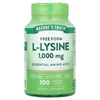 L-Lysine, 1,000 mg, 100 Coated Caplets image 1
