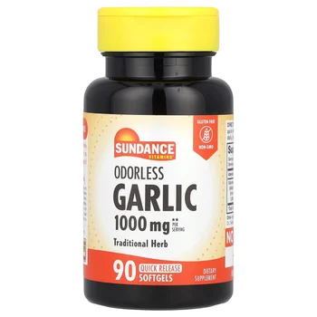 Odorless Garlic, 90 Quick Release Softgels (500 mg per Softgel)