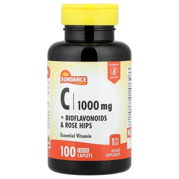 C + Bioflavonoids & Rose Hips, 100 Coated Caplets