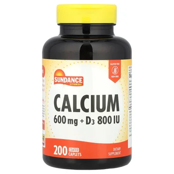 Calcium + D3, 200 Coated Caplets
