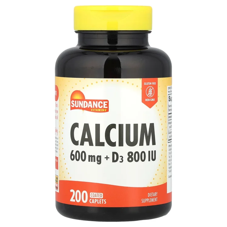 Calcium + D3, 200 Coated Caplets image 1