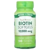 Biotin, 10,000 mcg, 100 Rapid Release Liquid Softgels image 1