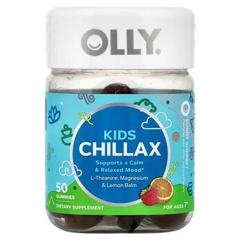 Kids Chillax, Ages 7+, Sunny Sherbet, 50 Gummies
