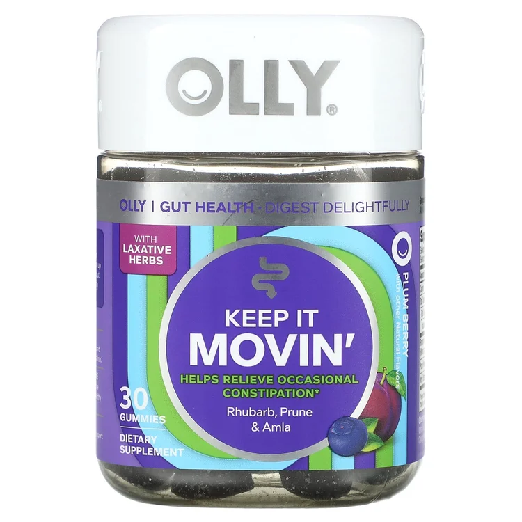 Keep It Movin', Plum Berry, 30 Gummies image 1