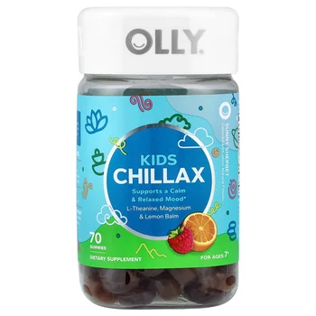 Kids Chillax Gummies, For Ages 7+, Sunny Sherbet, 70 Gummies