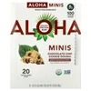 Organic Protein Mini Bars, Chocolate Chip Cookie Dough, 20 Bars, 0.85 oz (24 g) Each