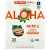 Organic Protein Mini Bars, Peanut Butter Cup, 20 Bars, 0.85 oz (24 g) Each