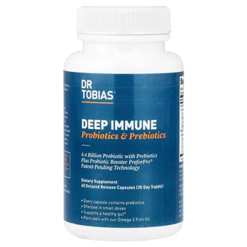 Deep Immune, Probiotics & Prebiotics, 60 Delayed Release Capsules