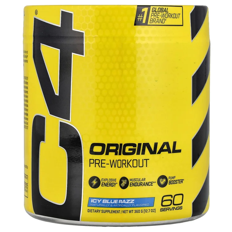 C4® Original, Pre-Workout, Icy Blue Razz, 12.7 oz (360 g) image 1