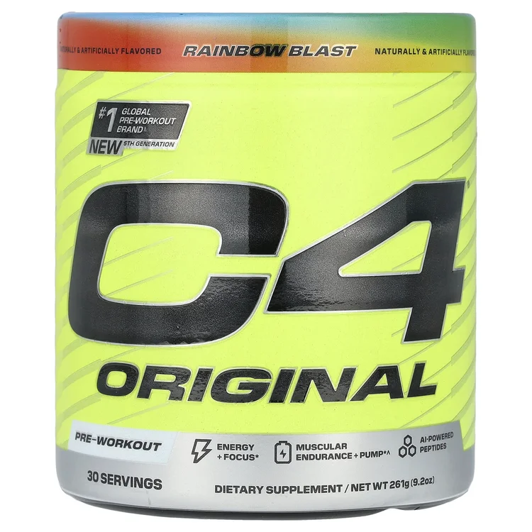 C4® Original, Pre-Workout, Rainbow Blast, 9.2 oz (261 g) image 1