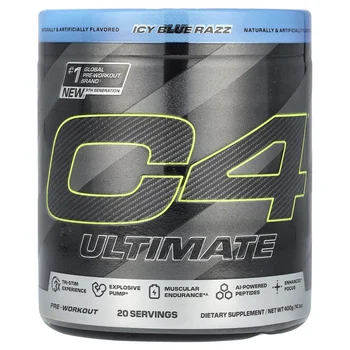 C4® Ultimate, Pre-Workout, Icy Blue Razz, 14.1 oz (400 g)