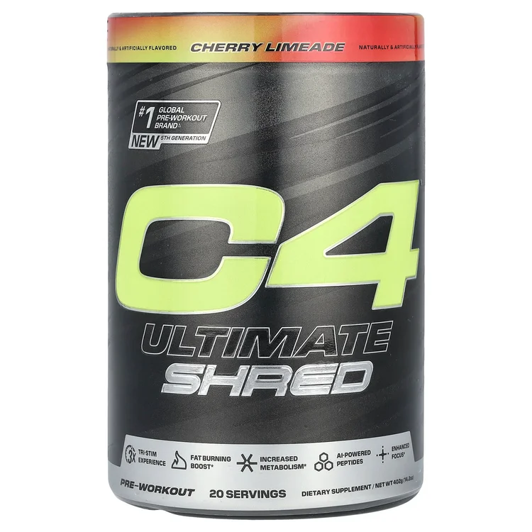 C4® Ultimate Shred, Pre-Workout, Cherry Limeade, 14.2 oz (402 g) image 1