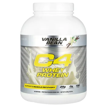 C4® Whey Protein, Vanilla Bean, 5.02 lb (2.28 kg)