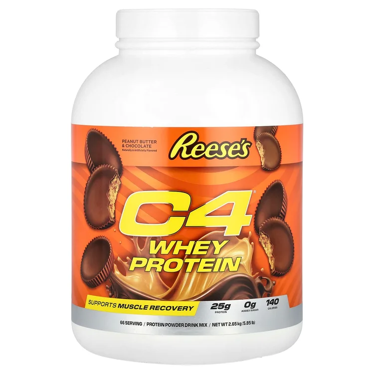 C4® Whey Protein, Reese's Peanut Butter & Chocolate , 5.85 lb (2.65 kg) image 1