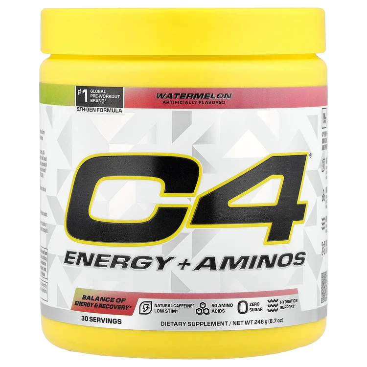 C4® Energy + Aminos, Watermelon, 8.7 oz (246 g) image 1