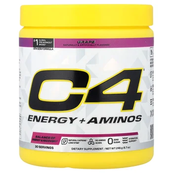 C4® Energy + Aminos, Grape, 8.7 oz (246 g)