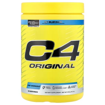 C4® Original, Pre-Workout, Icy Blue Razz, 15.7 oz (445 g)