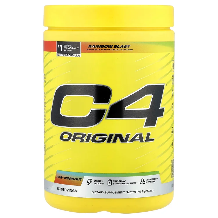 C4® Original, Pre-Workout, Rainbow Blast, 15.3 oz (435 g) image 1