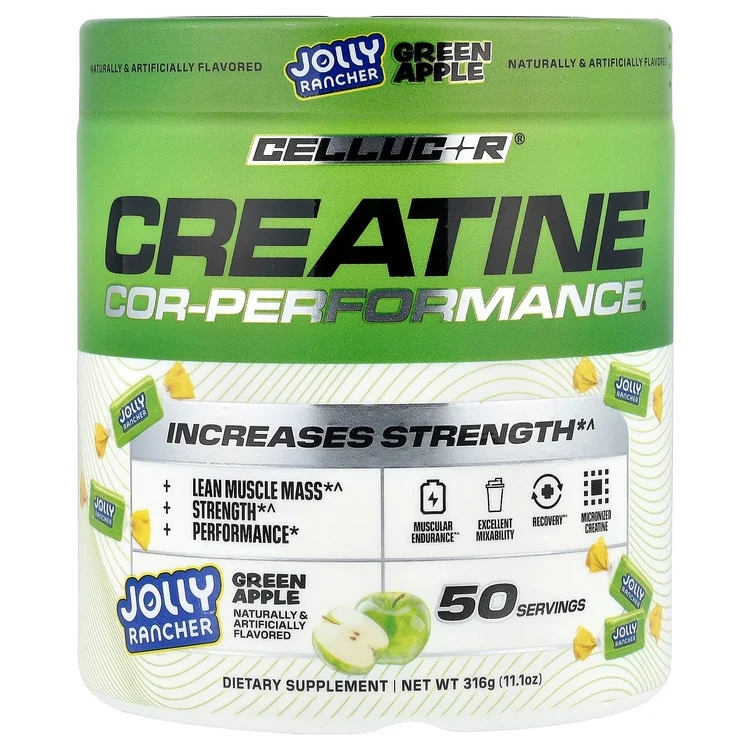 COR-Performance® Creatine, Jolly Rancher, Green Apple, 11.1 oz (316 g) image 1