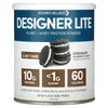 Designer Lite, Plant + Whey Protein Powder, Chocolate Cookies & Cream , 9.03 oz (256 g)