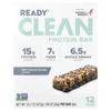 Clean Protein Bar, Dark Chocolate Sea Salt, 12 Bars, 1.98 oz (56 g) Each