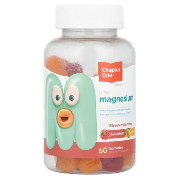 Magnesium Gummies, Raspberry Mango, 60 Gummies (50 mg per Gummy)