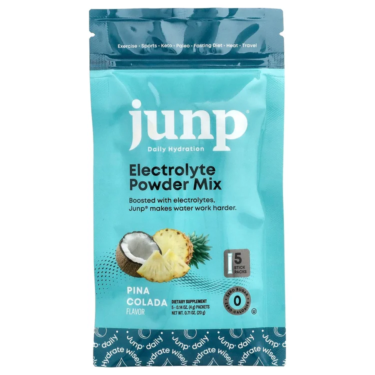 Electrolyte Powder Mix, Pina Colada, 5 Stick Packs, 0.14 oz (4 g) Each image 1