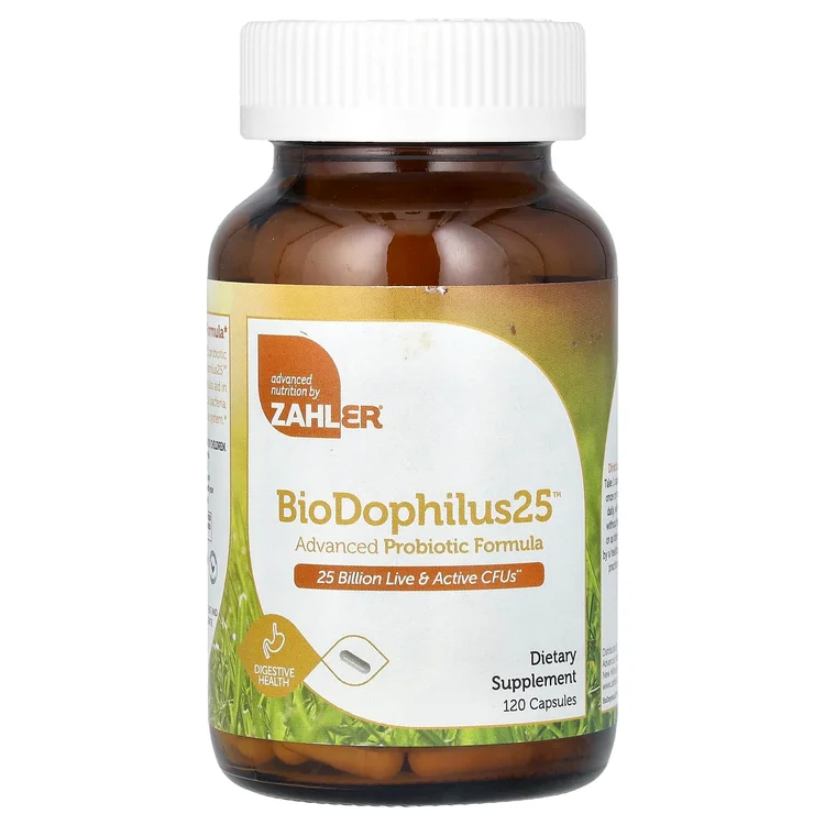 BioDophilus25, Advanced Probiotic Formula, 25 Billion CFU, 120 Capsules image 1