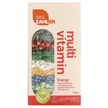 Mutivitamin Energy, Daily Multi + Energy Boosting Support with enXtra & Cordyceps, 60 Capsules