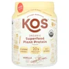 Organic Superfood Plant Protein Powder, Vanilla, 1.2 lb (555 g) image 1