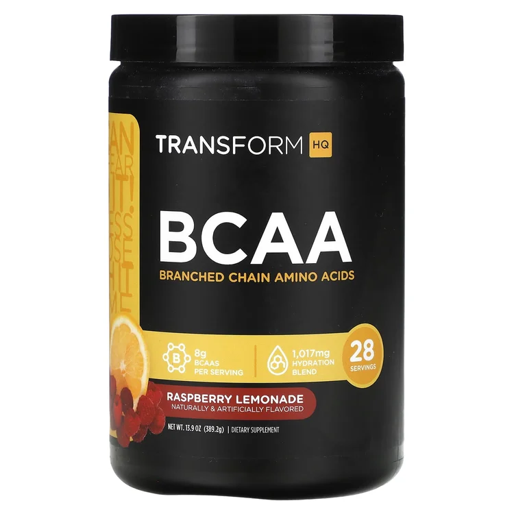BCAA, Raspberry Lemonade, 13.9 oz (389.2 g) image 1