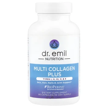 Multi Collagen Plus, Types I, II, III, V, & X, 90 Capsules