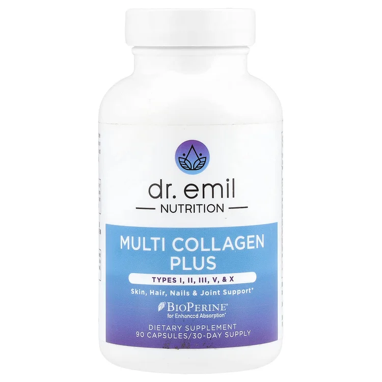 Multi Collagen Plus, Types I, II, III, V, & X, 90 Capsules image 1