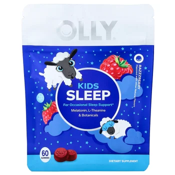 Kids Sleep Gummies, Razzzberry, 60 Gummies