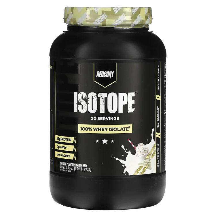 Isotope, Protein Powder Drink Mix, Vanilla, 1.99 lbs (903 g) image 1