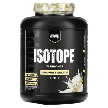 Isotope, 100% Whey Isolate, Vanilla, 4.71 lb (2,137 g)