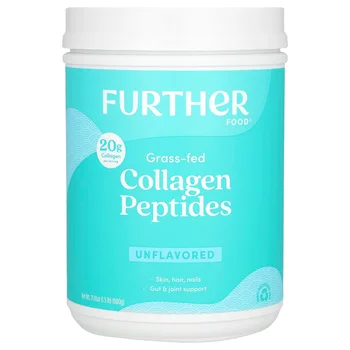 Grass-Fed Collagen Peptides, Unflavored, 21.16 oz (600 g)