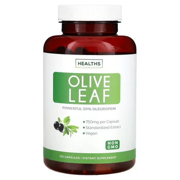 Olive Leaf, 750 mg, 120 Capsules