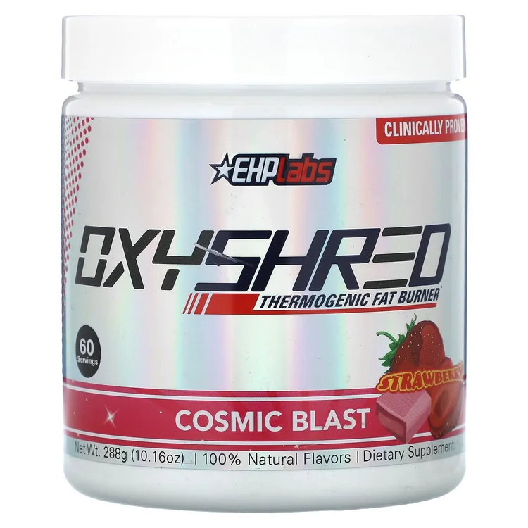 OxyShred, Thermogenic Fat Burner, Cosmic Blast, Strawberry, 10.16 oz (288 g) image 1