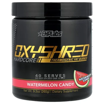 OxyShred Hardcore, Thermogenic Fat Burner, Watermelon Candy, 9.2 oz (260 g)