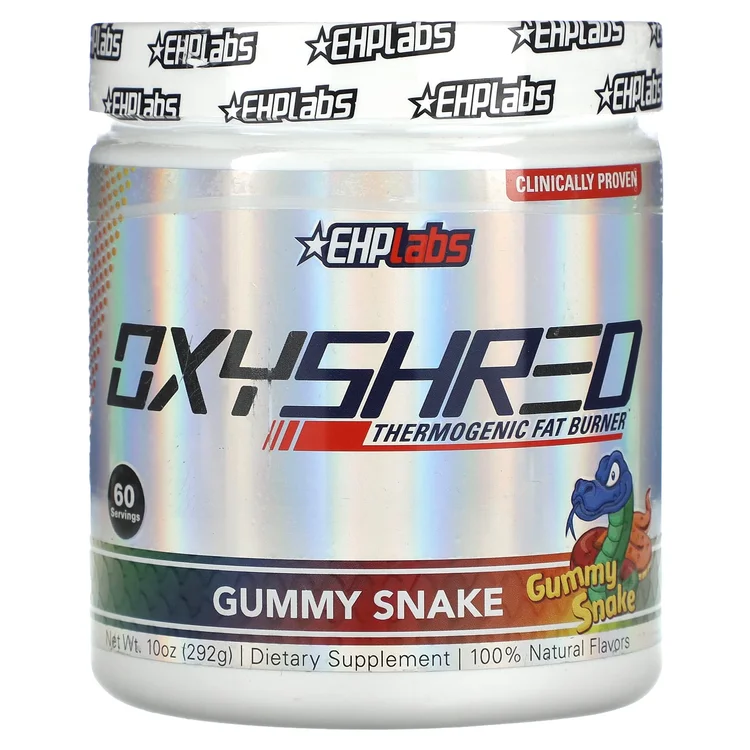 OxyShred, Thermogenic Fat Burner, Gummy Snake, 10 oz (292 g) image 1