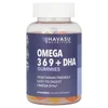 Omega 3 6 9 + DHA Gummies, Natural Lemon & Orange, 60 Gummies image 1
