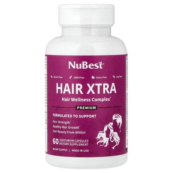 Hair Xtra, 60 Vegetarian Capsules