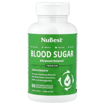 Blood Sugar, 60 Vegetarian Capsules