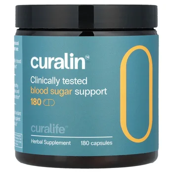Curalin™ Blood Sugar Support, 180 Capsules