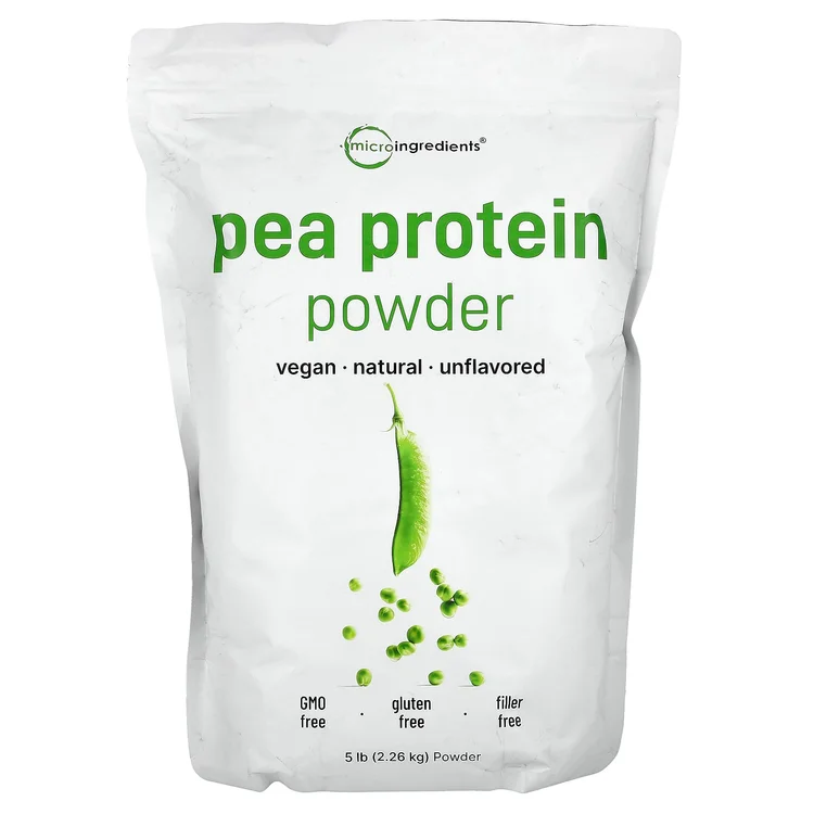 Pea Protein Powder, Unflavored, 5 lb (2.26 kg) image 1